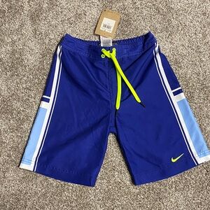 Nike Kids Royal Blue Athletic Shorts boys size 7 new
